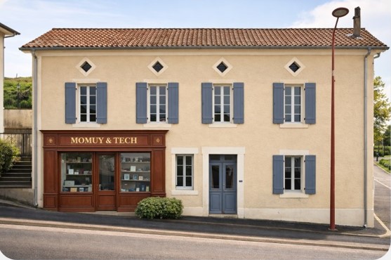 Façade du magasin